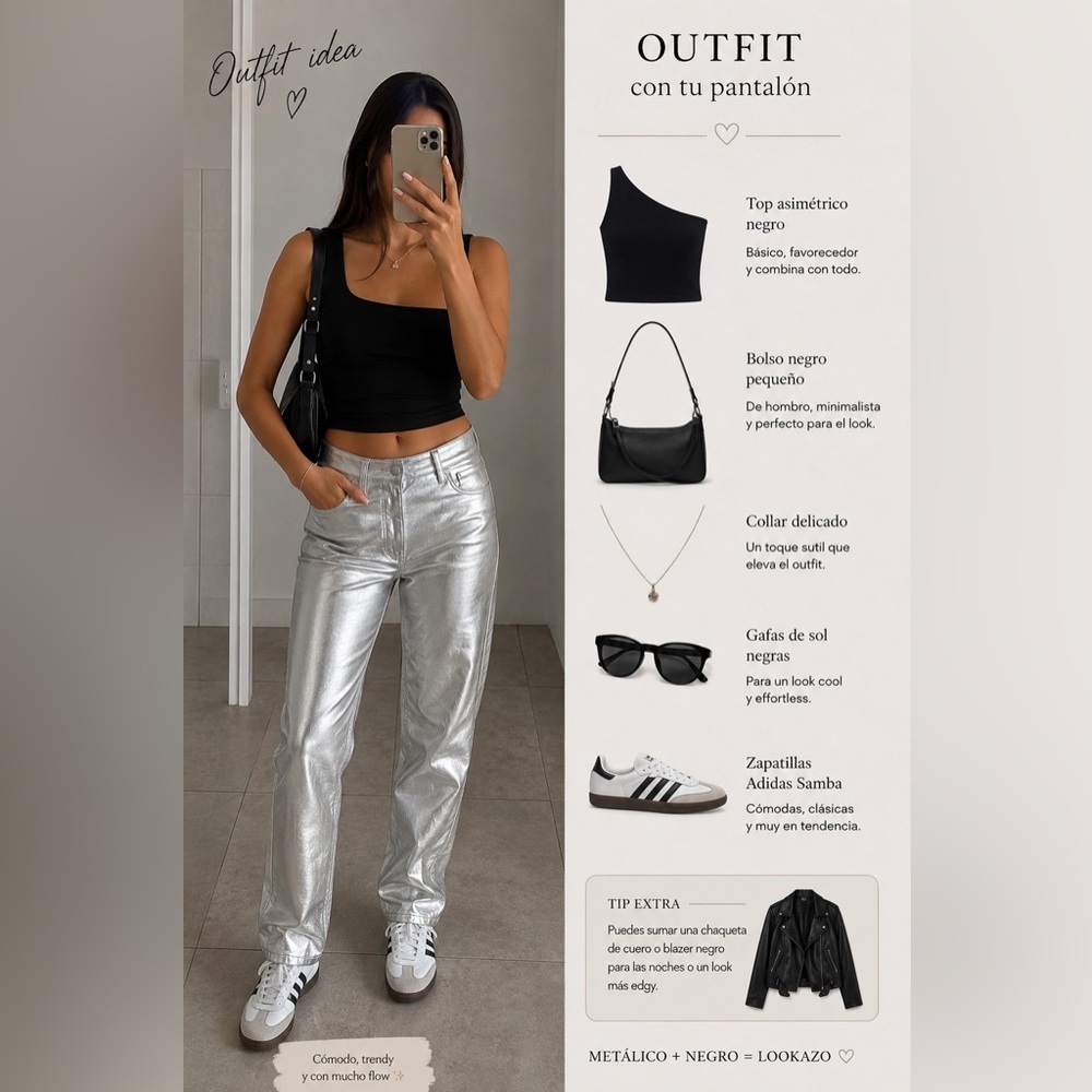 Abercrombie & Fitch Silver High Rise Jeans